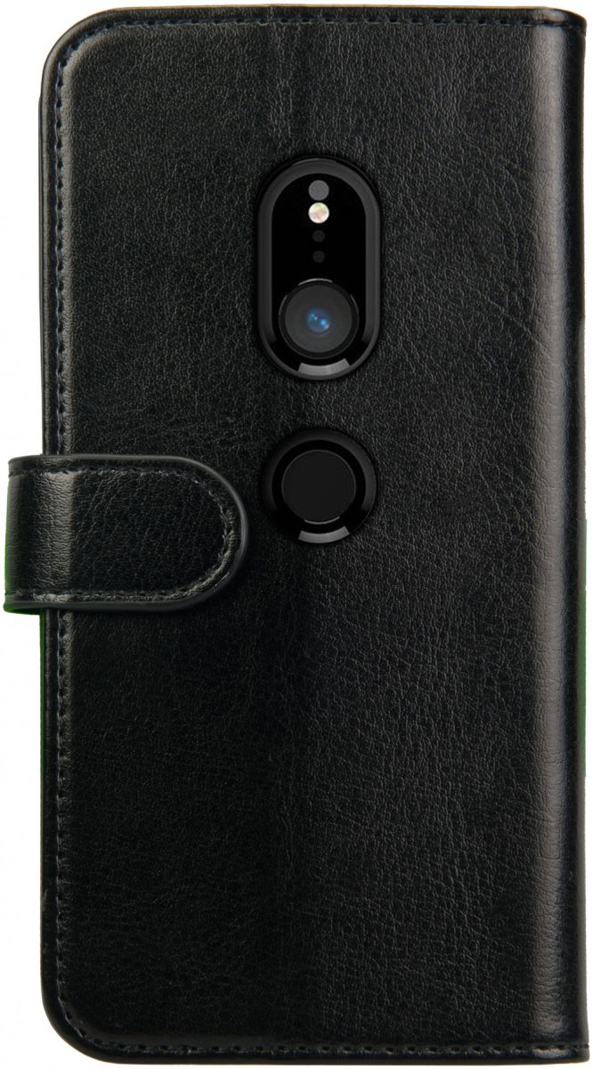 Rosso Element Sony Xperia XZ2 Hoesje Book Cover Zwart afbeelding 4