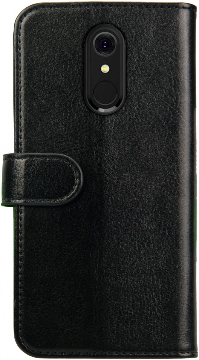 Rosso Element Alcatel 3 Hoesje Book Cover Zwart afbeelding 4