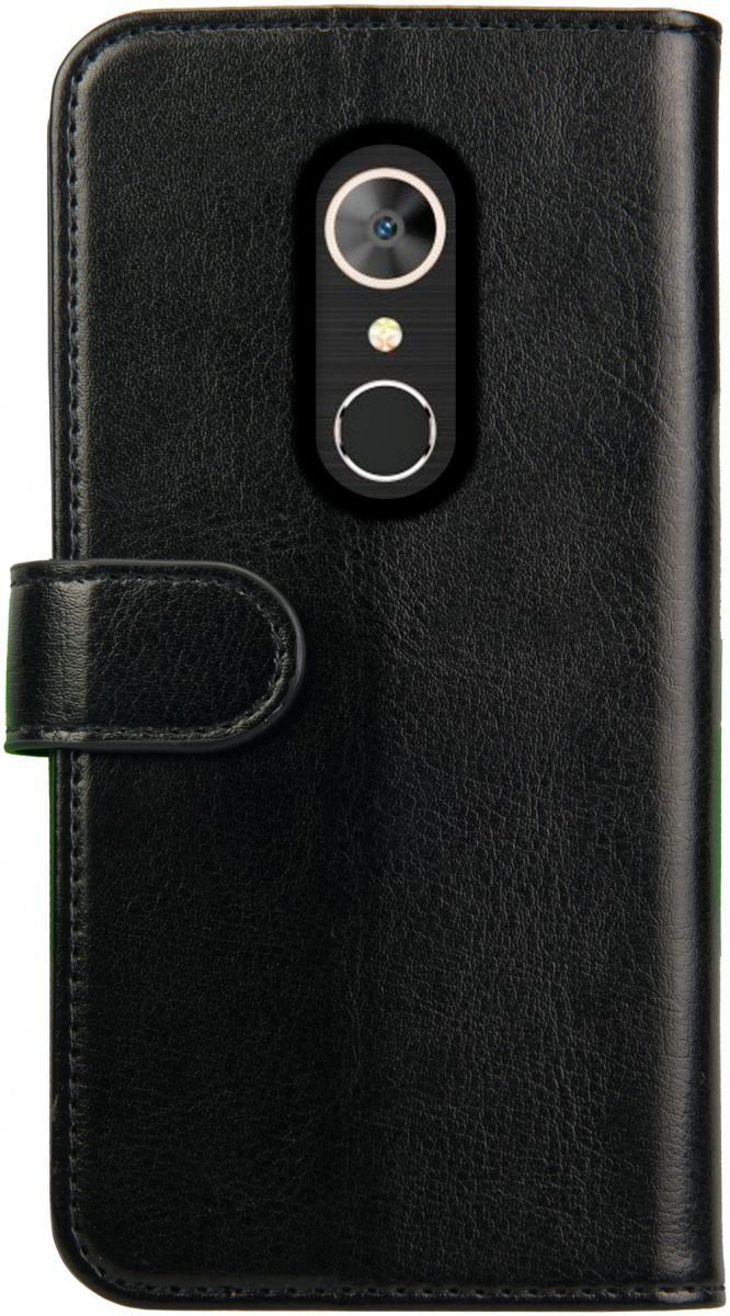 Rosso Element Alcatel 5 Hoesje Book Cover Zwart afbeelding 4
