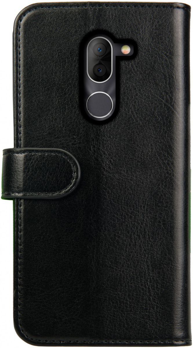 Rosso Element Alcatel 3x Hoesje Book Cover Zwart afbeelding 4