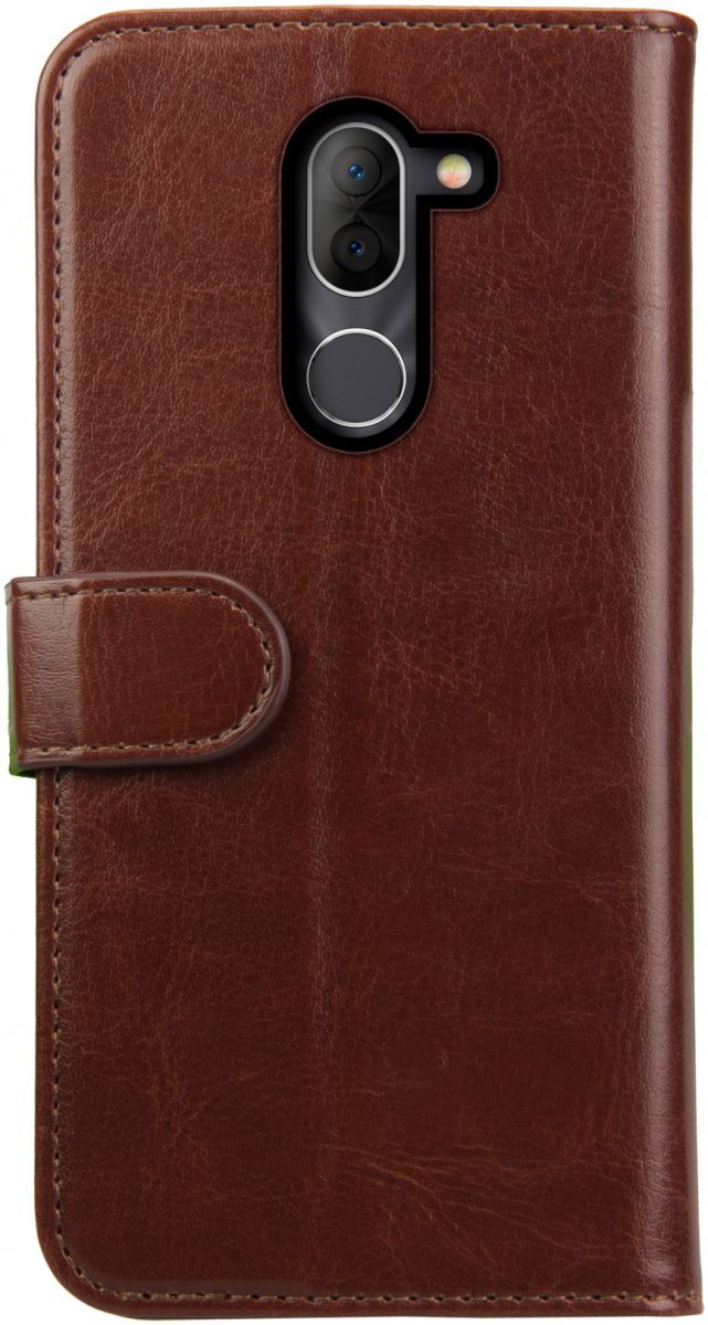 Rosso Element Alcatel 3x Hoesje Book Cover Bruin afbeelding 4