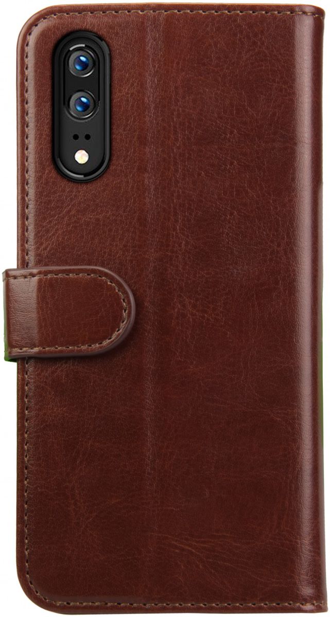 Rosso Element Huawei P20 Hoesje Book Cover Bruin afbeelding 4