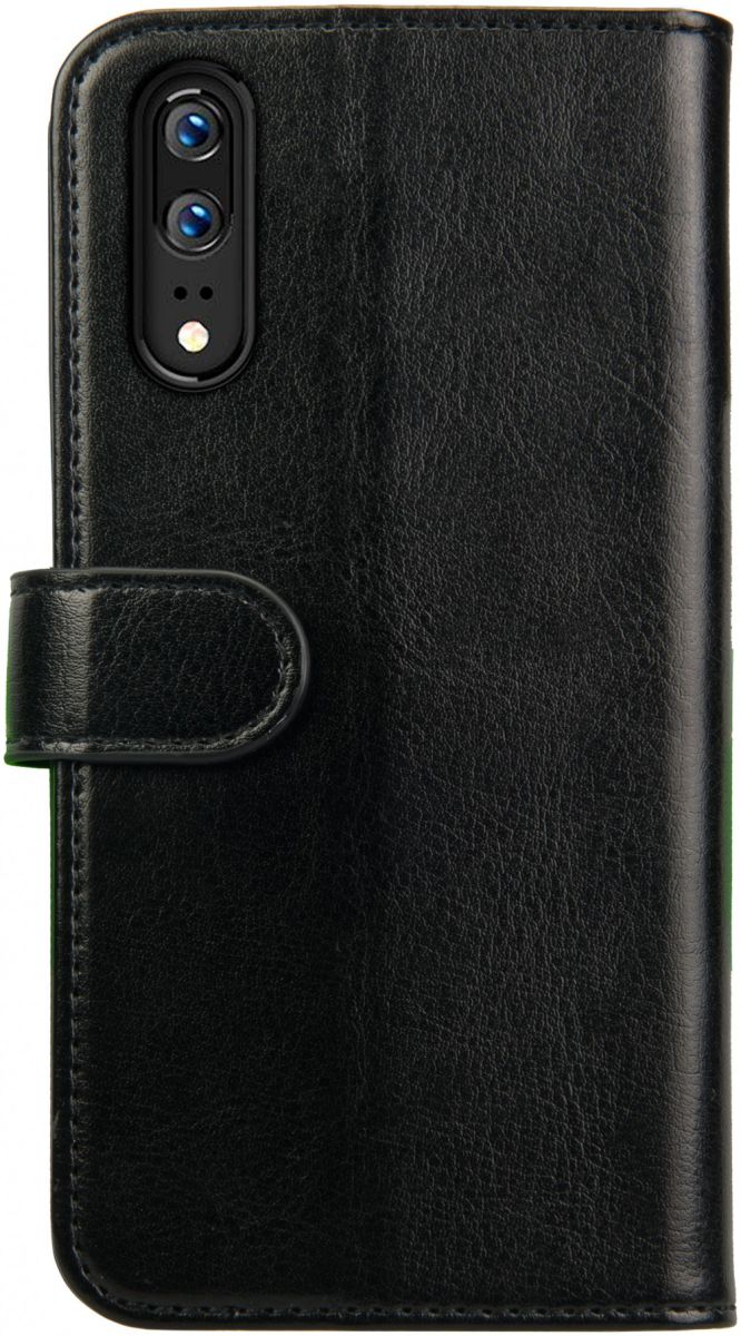 Rosso Element Huawei P20 Hoesje Book Cover Zwart afbeelding 2