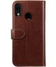 Rosso Element Huawei P20 Lite Hoesje Book Cover Bruin