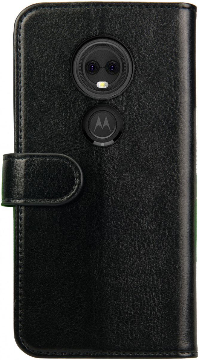 Rosso Element Motorola Moto E5 Plus Hoesje Book Cover Zwart afbeelding 4