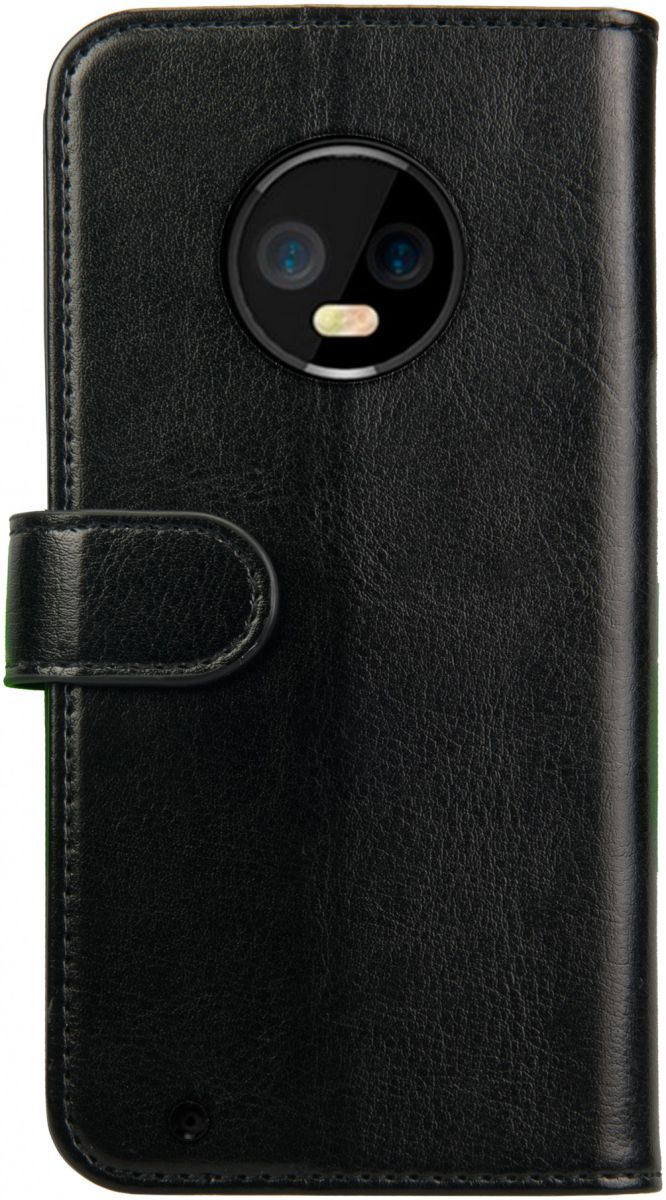 Rosso Element Motorola Moto G6 Hoesje Book Cover Zwart afbeelding 2