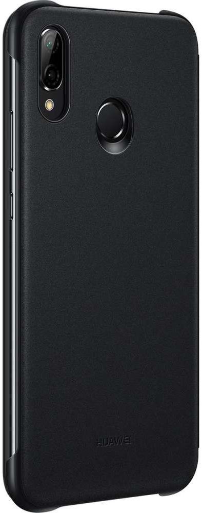 Huawei P20 Lite Originele Flip Cover Zwart afbeelding 3