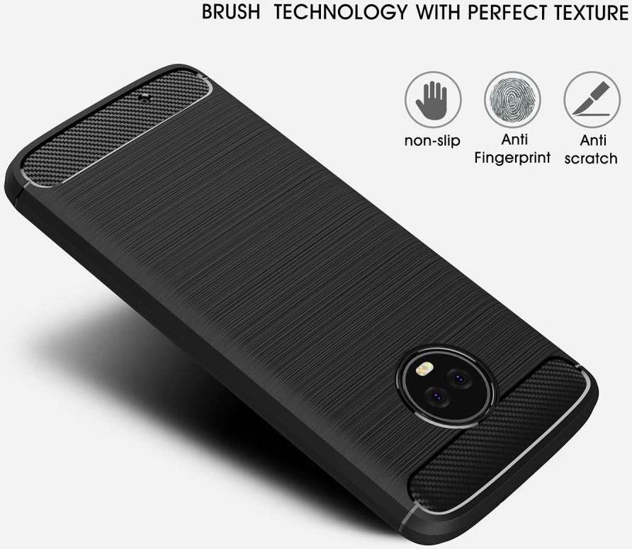 Motorola Moto G6 Geborsteld Hoesje Zwart afbeelding 7