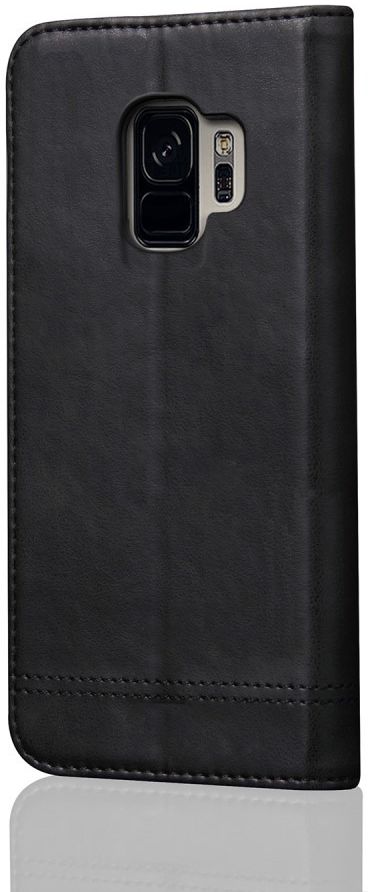 Samsung Galaxy S9 Vintage Portemonnee Hoesje Zwart afbeelding 3