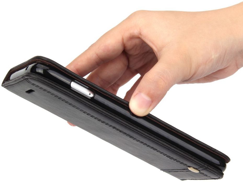 Samsung Galaxy S9 Vintage Portemonnee Hoesje Zwart afbeelding 9