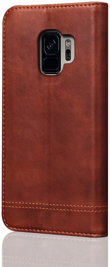 Samsung Galaxy S9 Vintage Portemonnee Hoesje Bruin afbeelding 3