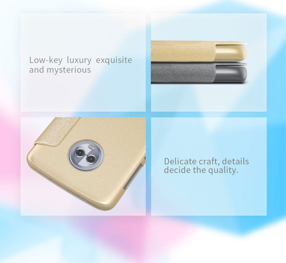 Nillkin Sparkle Series Motorola Moto G6 Goud afbeelding 11