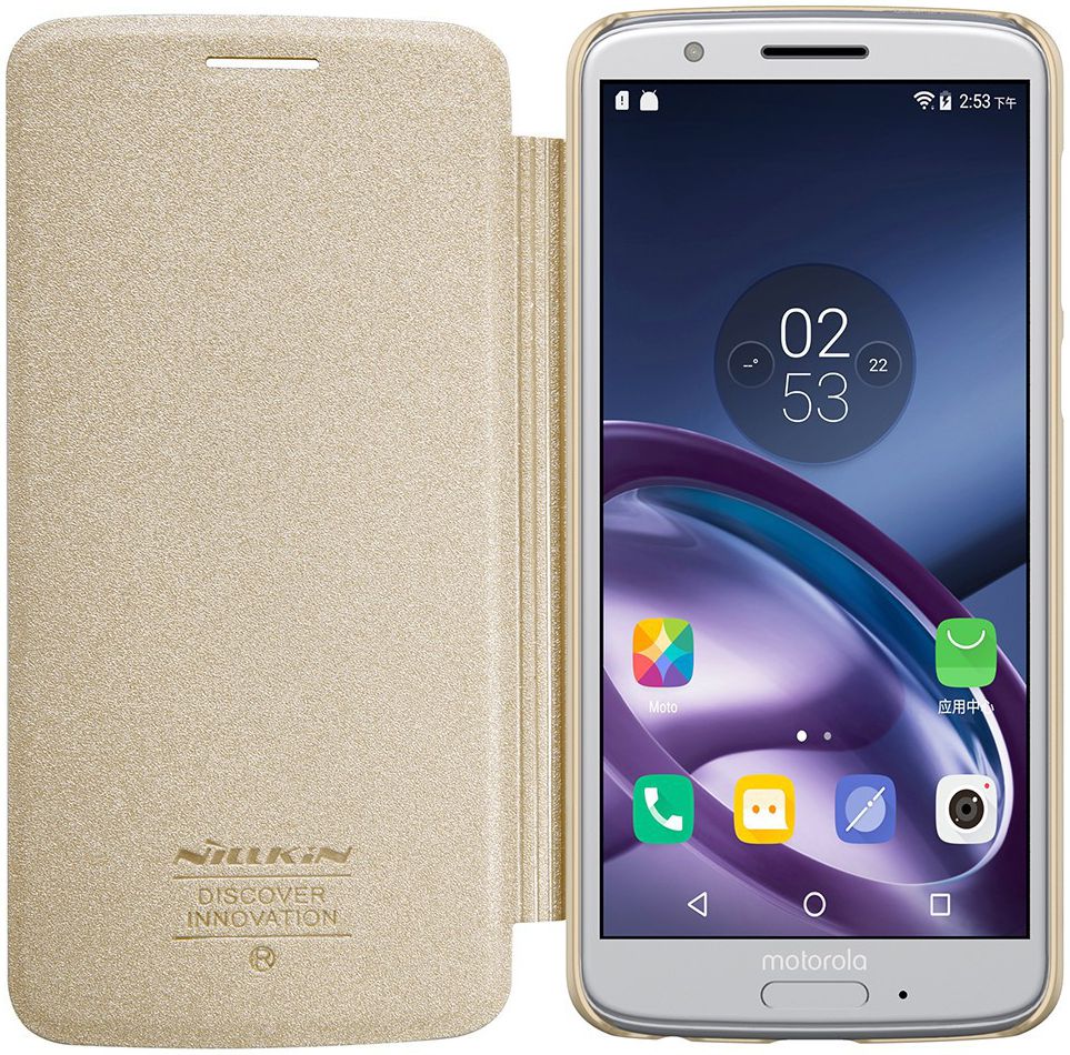 Nillkin Sparkle Series Motorola Moto G6 Goud afbeelding 2