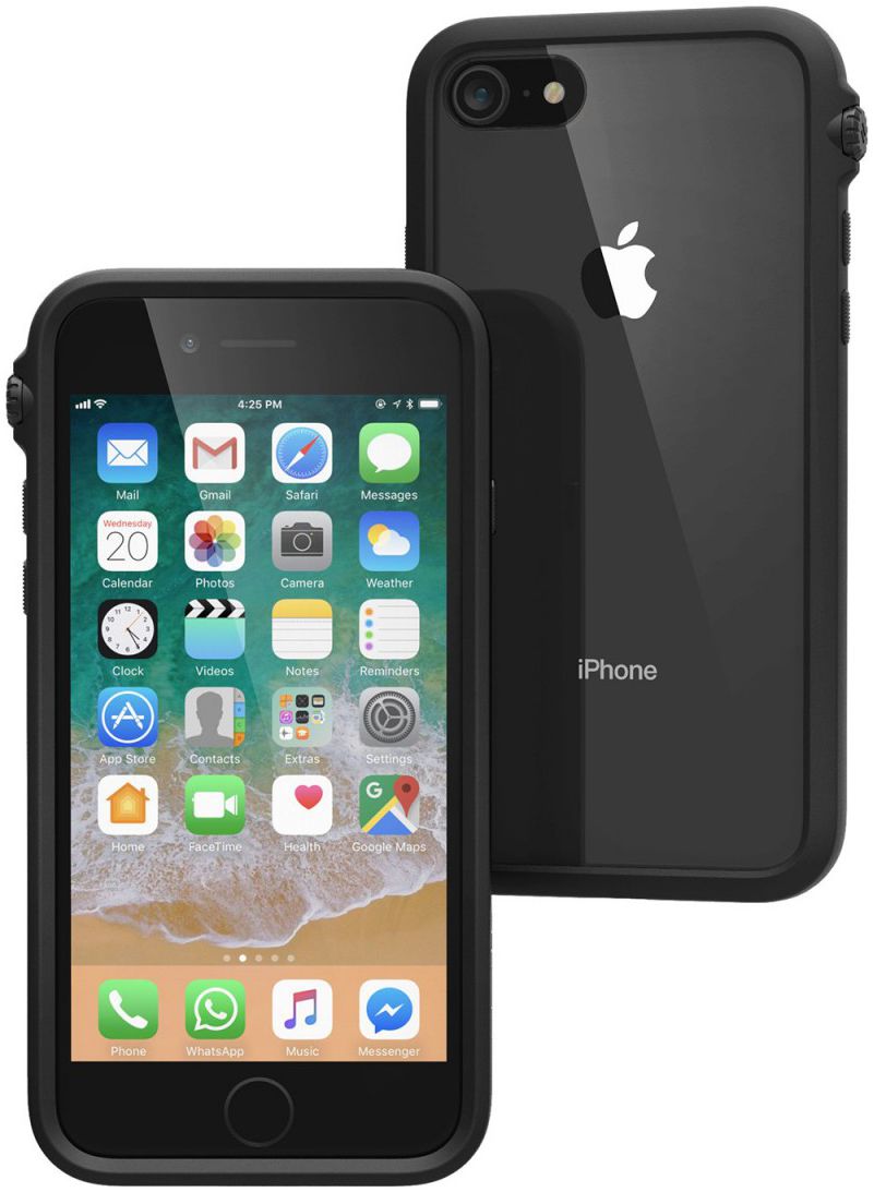 Catalyst Impact Case Robuust Hoesje Apple iPhone 7 / 8 Zwart afbeelding 1