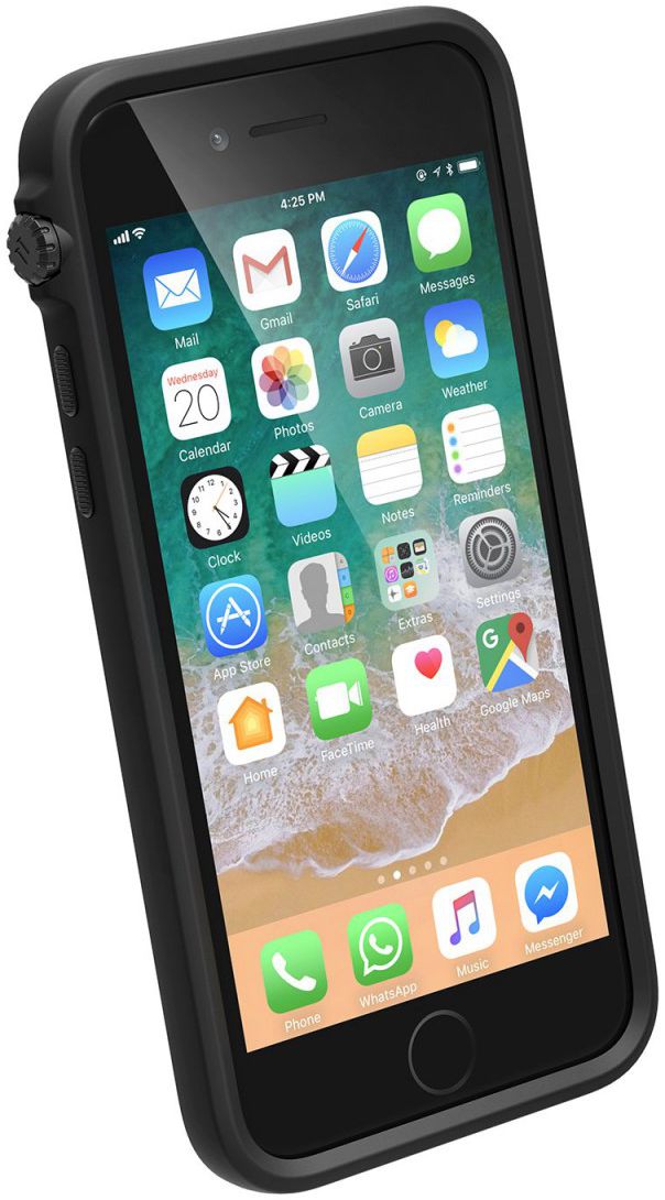 Catalyst Impact Case Robuust Hoesje Apple iPhone 7 / 8 Zwart afbeelding 2