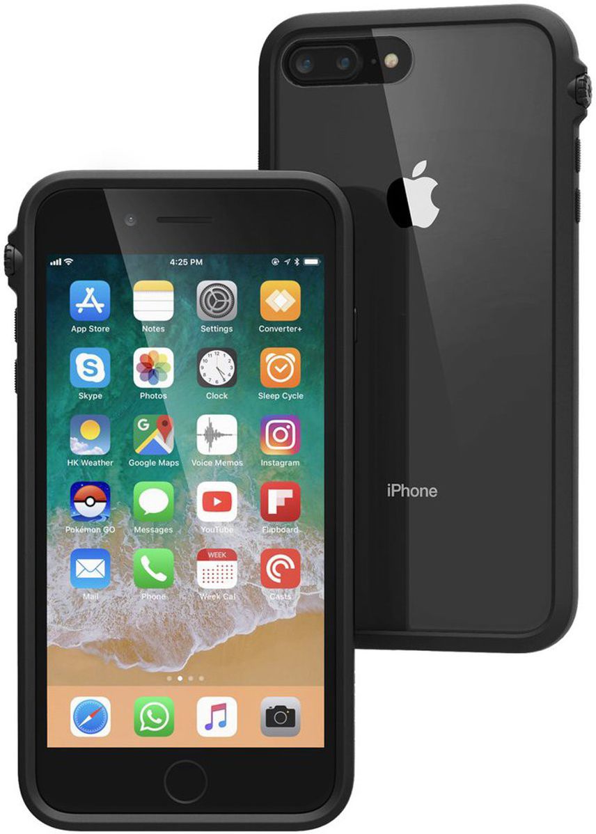 Catalyst Impact Case Robuust Hoesje Apple iPhone 8+ Zwart afbeelding 1