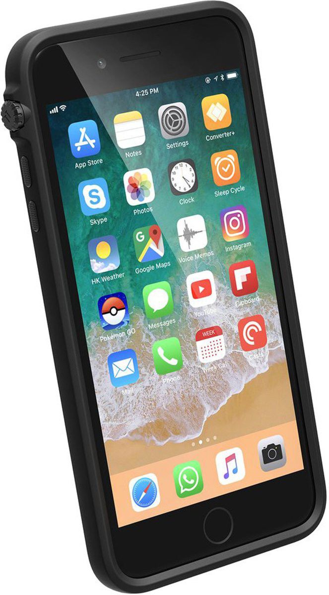 Catalyst Impact Case Robuust Hoesje Apple iPhone 8+ Zwart afbeelding 2