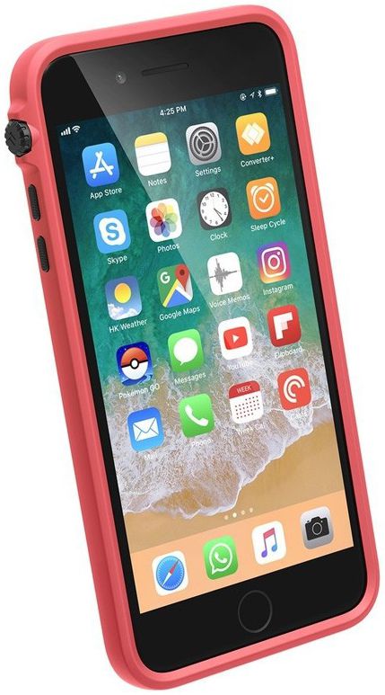 Catalyst Impact Case Robuust Hoesje Apple iPhone 8+ Rood afbeelding 3