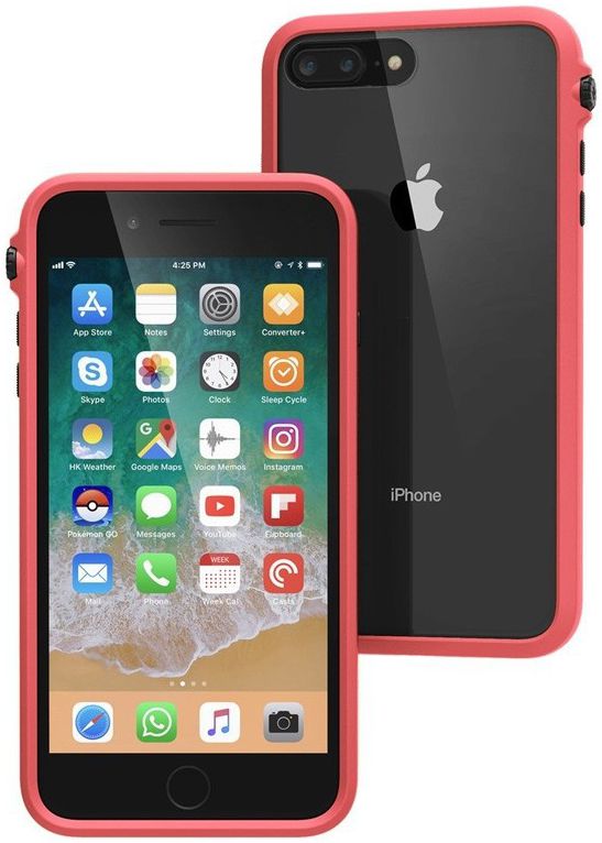 Catalyst Impact Case Robuust Hoesje Apple iPhone 8+ Rood afbeelding 1