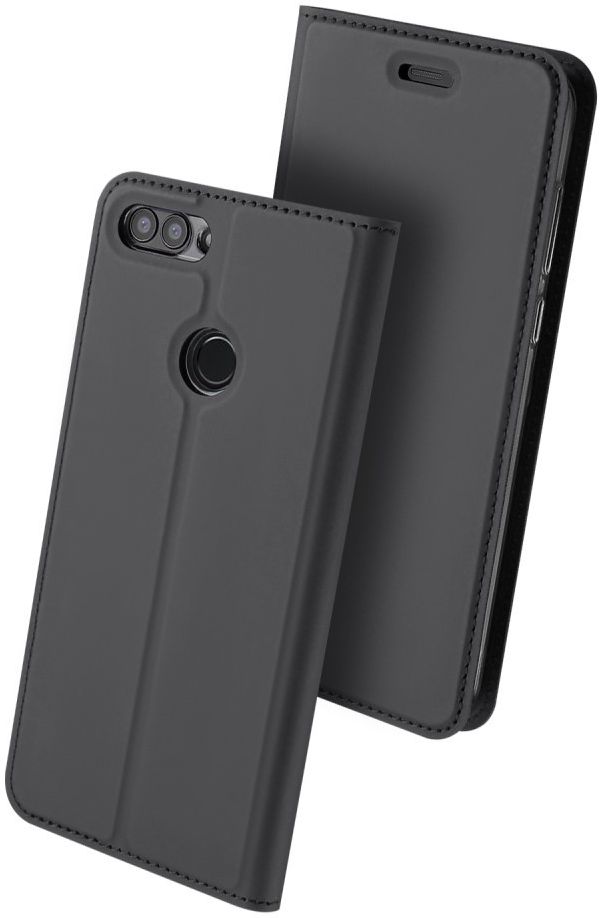 Dux Ducis Premium Book Case Huawei P Smart Hoesje Grijs afbeelding 2