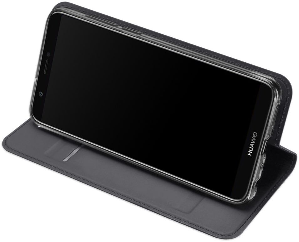 Dux Ducis Premium Book Case Huawei P Smart Hoesje Grijs afbeelding 6