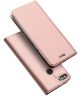 Dux Ducis Premium Book Case Huawei P Smart Hoesje Roze