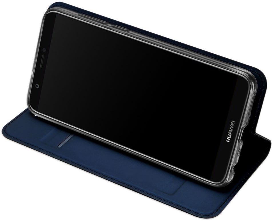 Dux Ducis Premium Book Case Huawei P Smart Hoesje Blauw afbeelding 6