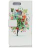 Huawei P Smart Portemonnee Hoesje Kleurrijke Boom