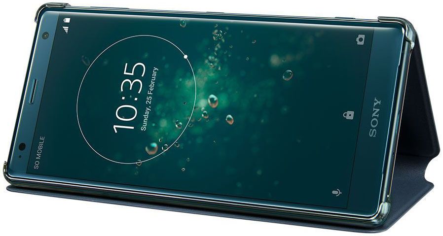 Sony Style Cover Stand Sony Xperia XZ2 Groen afbeelding 3