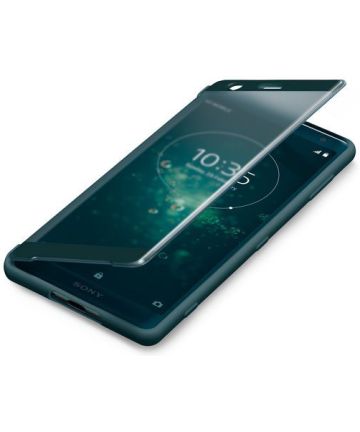 Sony Style Cover Touch Sony Xperia XZ2 Groen Hoesjes