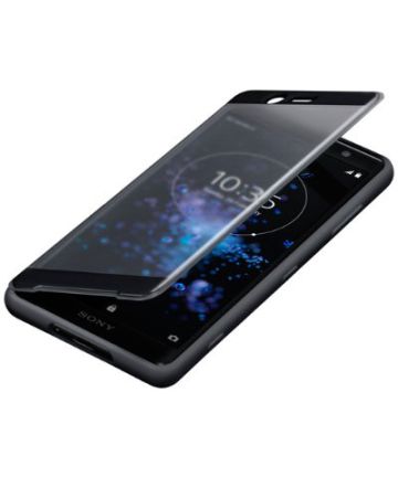 Sony Style Cover Touch Sony Xperia XZ2 Compact Zwart Hoesjes