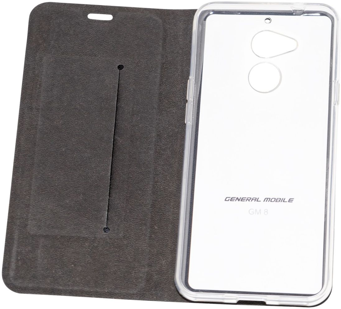General Mobile GM8 Origineel Flip Hoesje Wit afbeelding 3