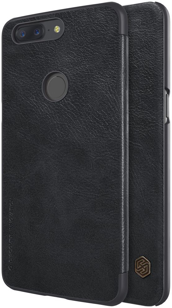 Nillkin Qin Series Flip Hoesje OnePlus 5T Zwart afbeelding 3