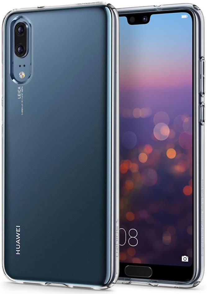 Spigen Liquid Crystal Hoesje Huawei P20 Clear afbeelding 1
