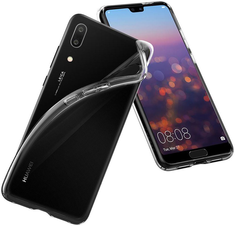 Spigen Liquid Crystal Hoesje Huawei P20 Clear afbeelding 4