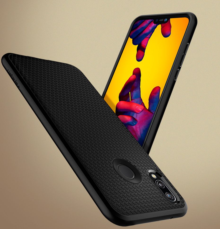 Spigen Liquid Air Case Huawei P20 Lite Zwart afbeelding 7