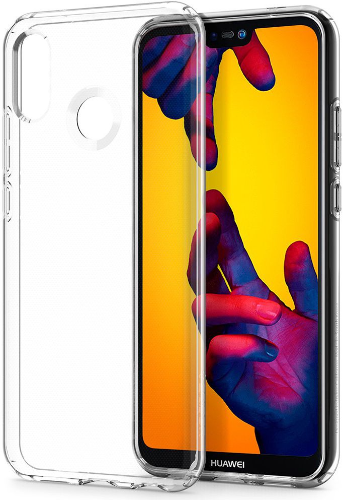 Spigen Liquid Crystal Huawei P20 Lite Hoesje Transparant afbeelding 1
