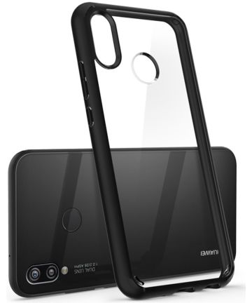 Spigen Ultra Hybrid Case Huawei P20 Lite Matte Black Hoesjes