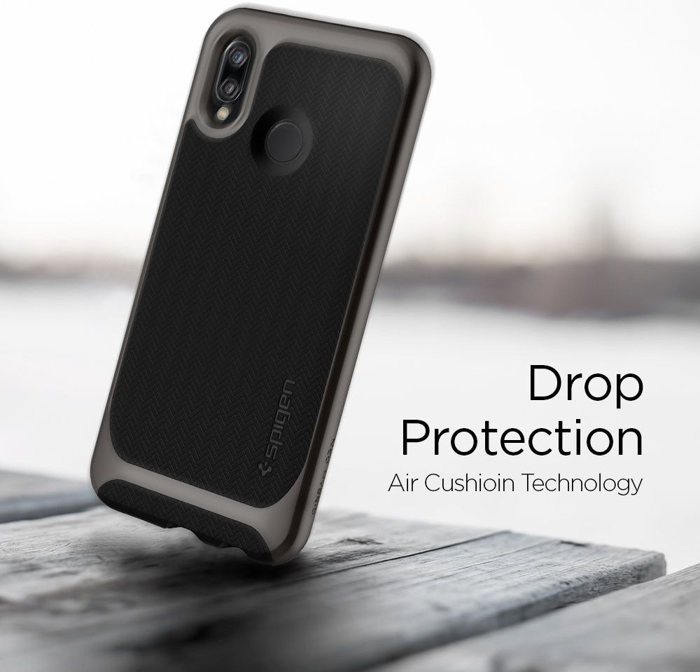 Spigen Ultra Hybrid Case Hawei P20 Lite Gunmetal afbeelding 2