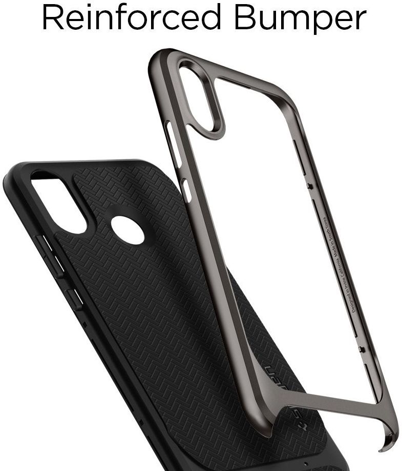 Spigen Ultra Hybrid Case Hawei P20 Lite Gunmetal afbeelding 4
