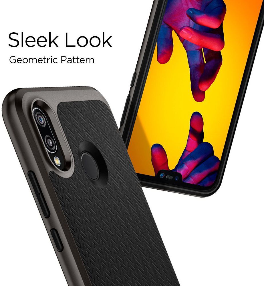 Spigen Ultra Hybrid Case Hawei P20 Lite Gunmetal afbeelding 6