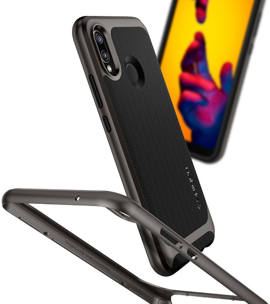 Spigen Ultra Hybrid Case Hawei P20 Lite Gunmetal afbeelding 8