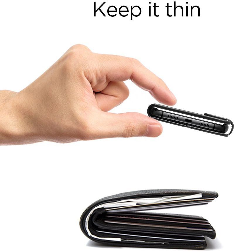 Spigen Wallet S Flip Hoesje Hawei P20 Lite Zwart afbeelding 4