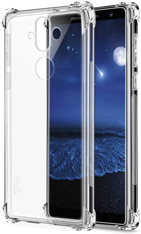 IMAK Nokia 8 Sirocco Hoesje Flexibel en Dun TPU Transparant afbeelding 1