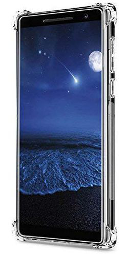 IMAK Nokia 8 Sirocco Hoesje Flexibel en Dun TPU Transparant afbeelding 3