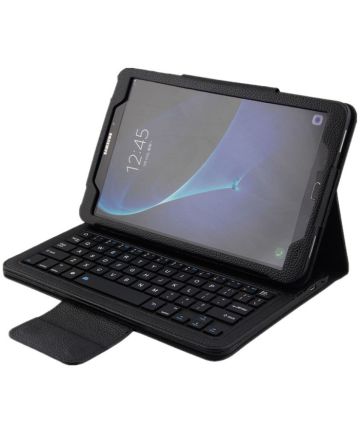 Samsung Galaxy Tab A 10.1 (2016) Bluetooth Toetsenbord Case Zwart Hoesjes