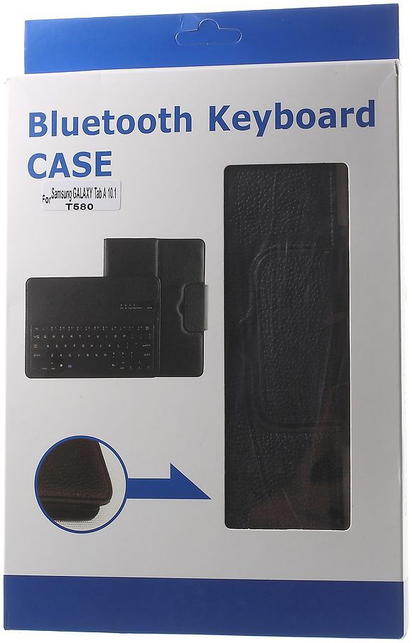 Samsung Galaxy Tab A 10.1 (2016) Bluetooth Toetsenbord Case Zwart afbeelding 17
