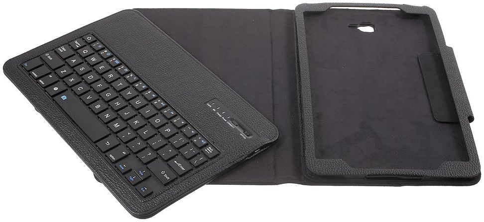 Samsung Galaxy Tab A 10.1 (2016) Bluetooth Toetsenbord Case Zwart afbeelding 10