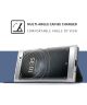 Sony Xperia XA2 Hoesje met Kaarthouder Blauw