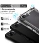 IMAK Sony Xperia XA2 Ultra Hoesje TPU met Screenprotector Metaal Zwart